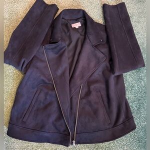 Women’s LOFT Outlet Faux Suede Jacket - Size XL